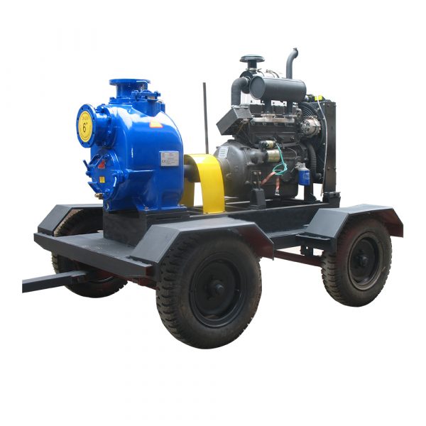 diesel engine self priming pump